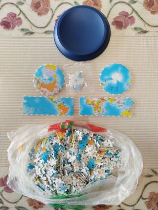 Puzzle 3D Globo Terráqueo Mundo