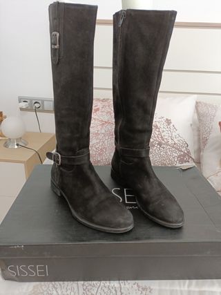 Botas de ante