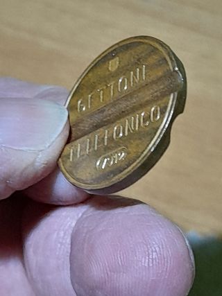 GETTONE TELEFONICO ESM N. SERIE 7912