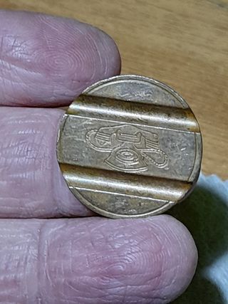 GETTONE TELEFONICO ESM N. SERIE 7912