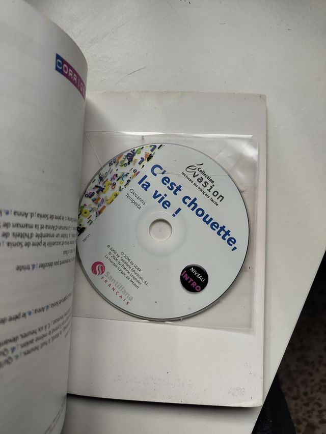 EVASION NIVEAU INTRO C'EST CHOUETTE, LA VIE! + CD