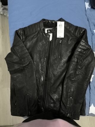 Chaqueta de cuero