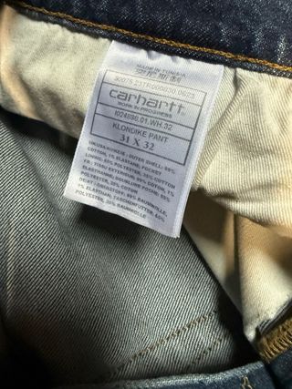 Pantalon vaquero carhartt talla 30