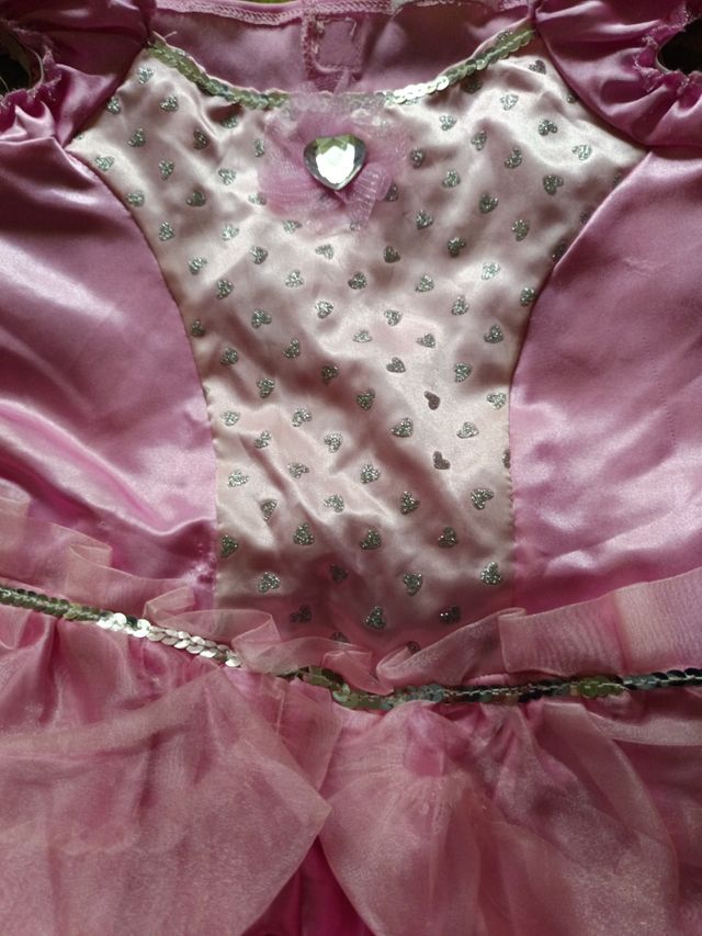 Vestido disfraz princesa