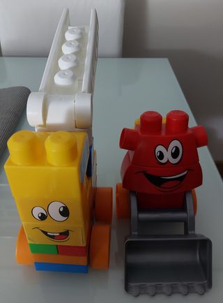 3 conjuntos Mega Bloks + Bolsa almacenaje Ikea