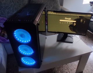 Ordenador y monitor