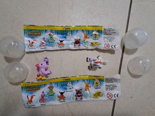 Digimon 1 serie kinder sorpresa ferrero