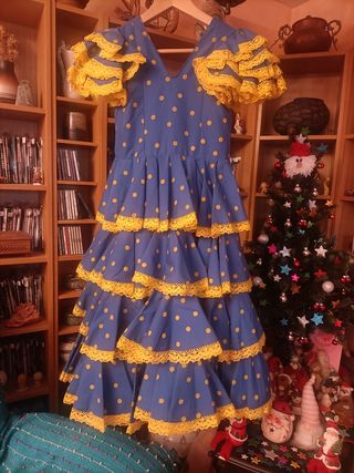 Vestido feria de sevillana
