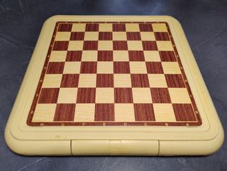 Scacchiera dama tris vintage anni 80 da viaggio