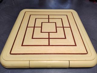 Scacchiera dama tris vintage anni 80 da viaggio