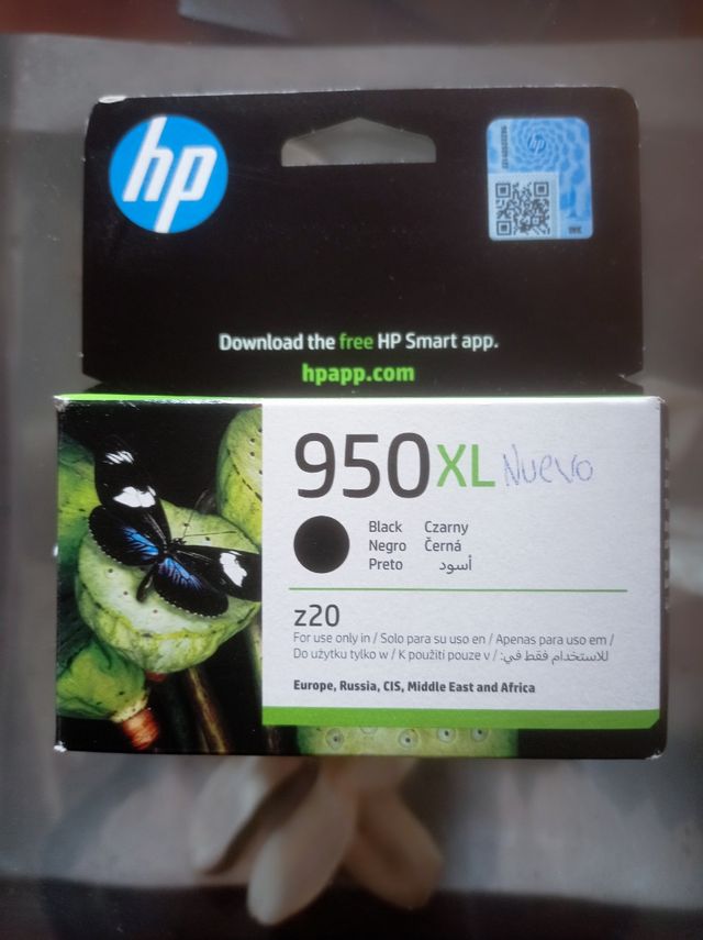 Cartucho impresora hp