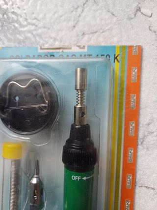 Soldador de estaño de gas Salki MT-150K