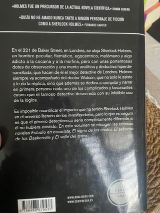 Sherlock holmes 4 novelas en 1 libro