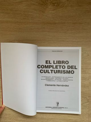 El libro completo del culturismo (Spanish Edition)
