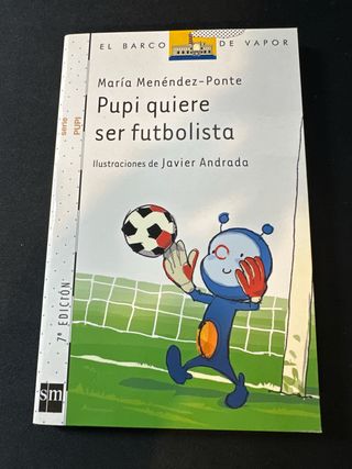 Pupi quiere ser futbolista