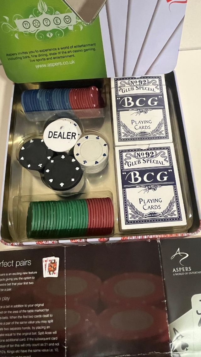 Pack de Poker y Blackjack