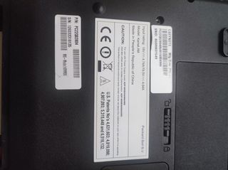 Portátil packard bell kamet am dual core