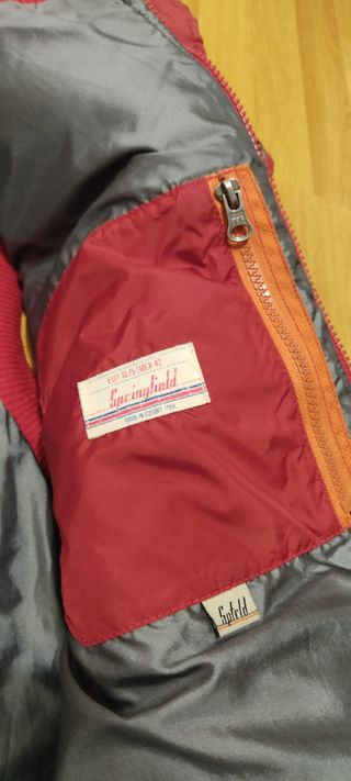 Chaleco rojo de Sprinfield muy buena calidad