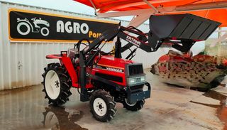 Minitractor Yanmar F20 con Pala
