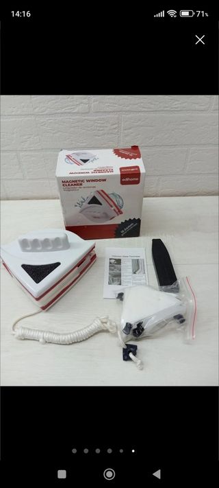 Limpia cristales magnético