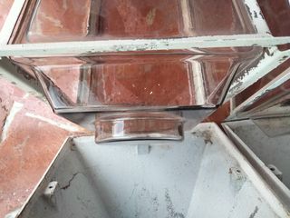 2 cabezas farolas de pie