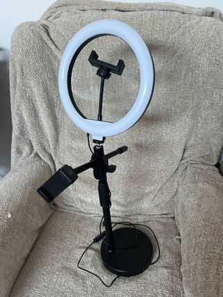 Tripod LED SELFIE RING LIGHT, COMO NUEVO