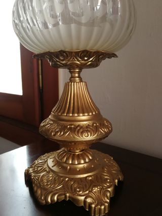 Lámpara Dorado Tulipa ANTIGÜEDAD 