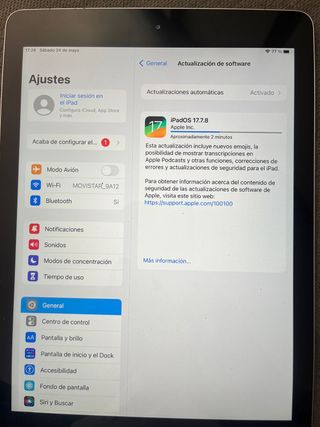 Ipad 6 generacion 9.7”