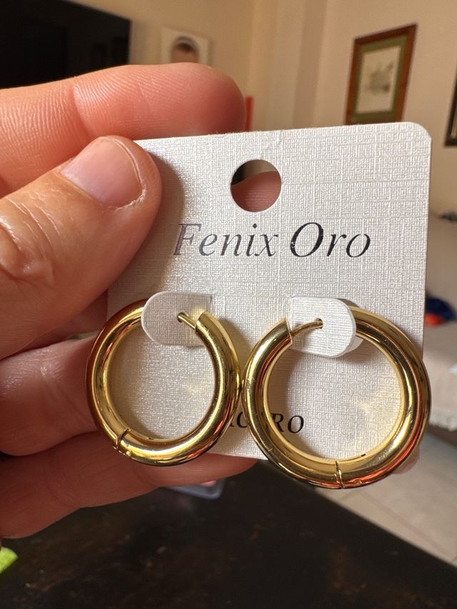 Aros de Acero dorado