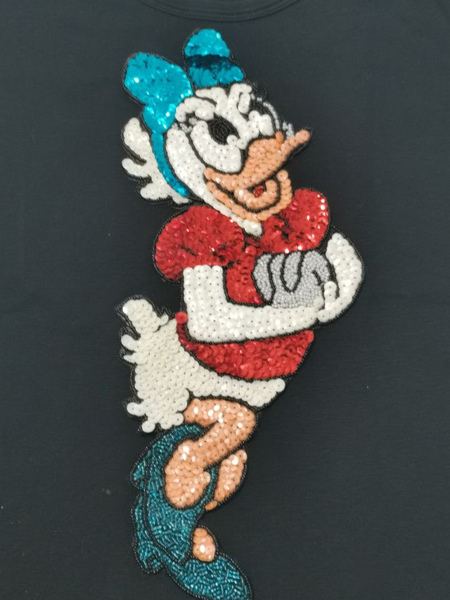 Patch Paperina, Daisy Duck, in paillettes
