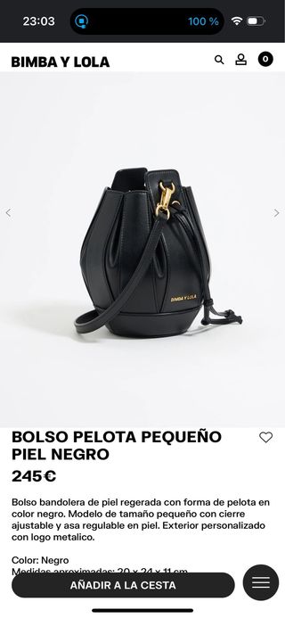 Bolso  saquito de Bimba y Lola