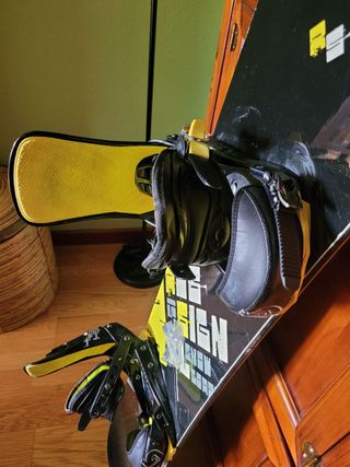 Tabla de show, fijaciones y funda
