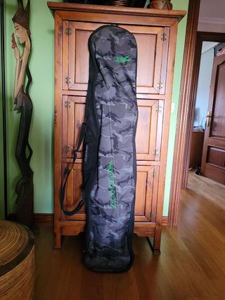 Tabla de show, fijaciones y funda