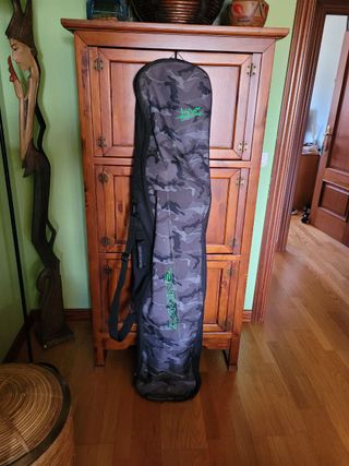 Tabla de show, fijaciones y funda