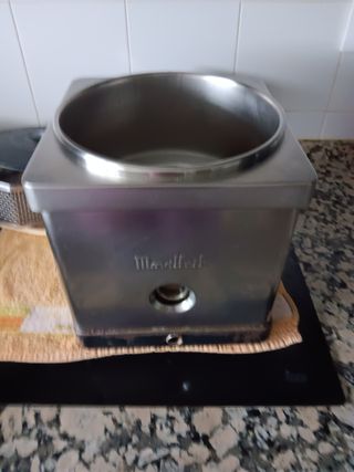 Freidora aceite y agua