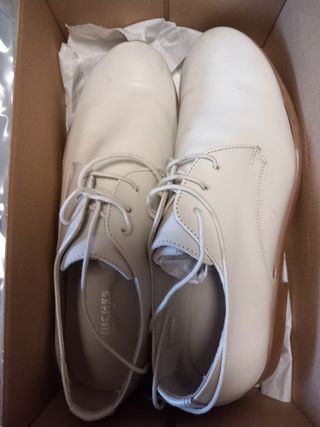 Zapatos comunion de piel