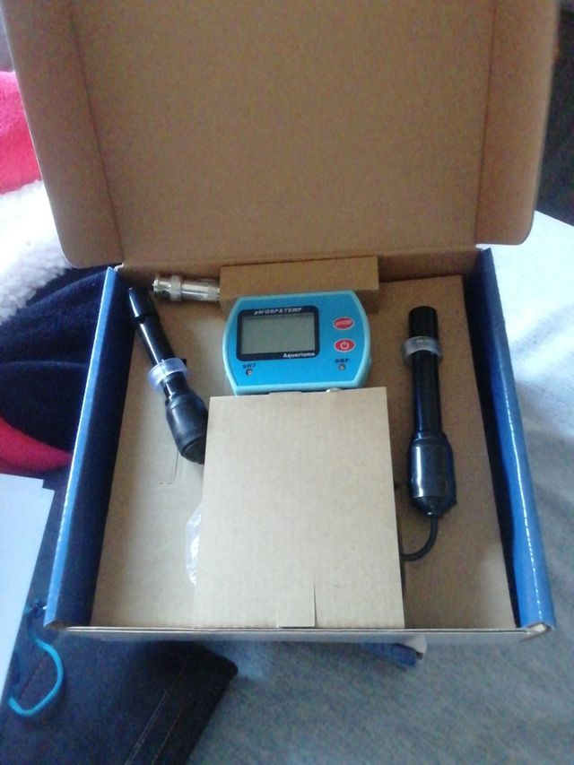 MEDIDOR PH ORP TEMPERATURA ACUARIO