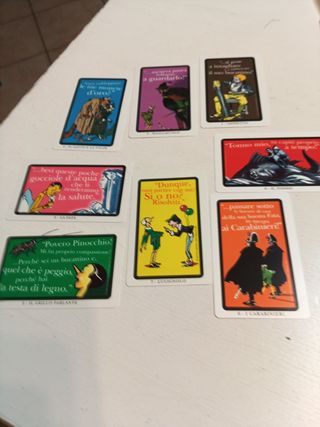 Schede telefoniche nuove serie pinocchio