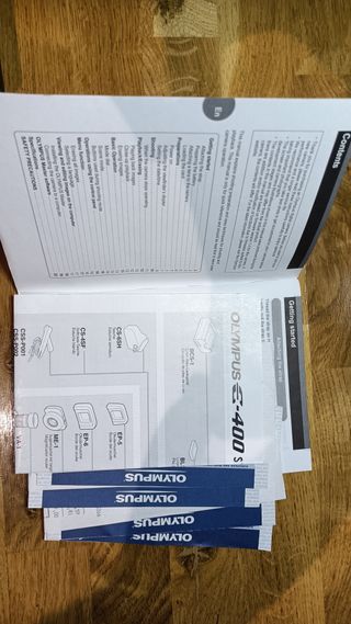 Olympus e-400 con DOS objetivos