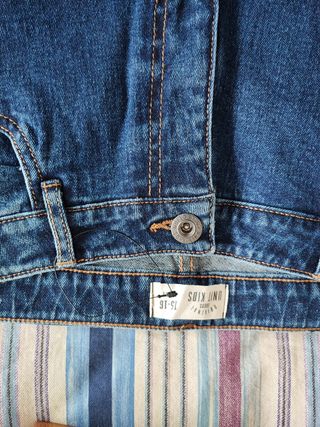 Pantalón vaquero recto azul talla 15-16