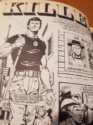 Killer, agente secreto y Garra de Fuego