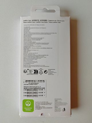 Cover S23+ Samsung Leather