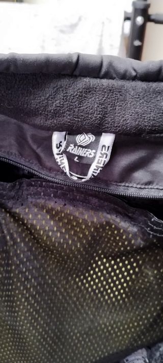 Cazadora de cordura para moto de hombre. Talla L.