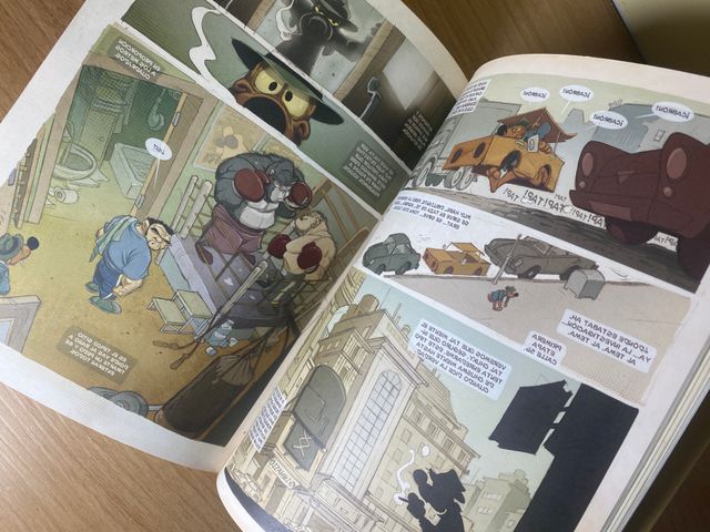 Él, ¿quién si no? - Comic de Oscar Martín