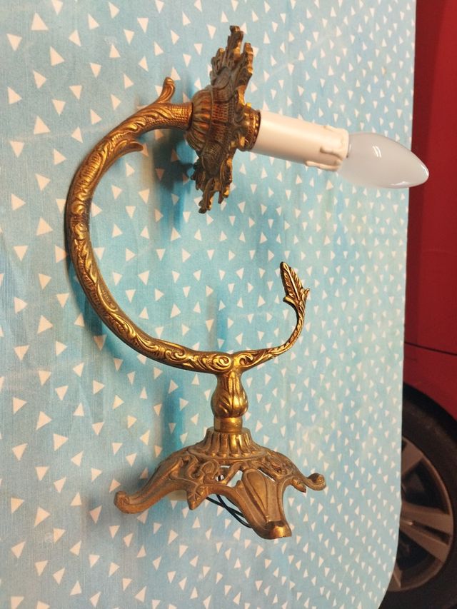 Aplique de pared bronce