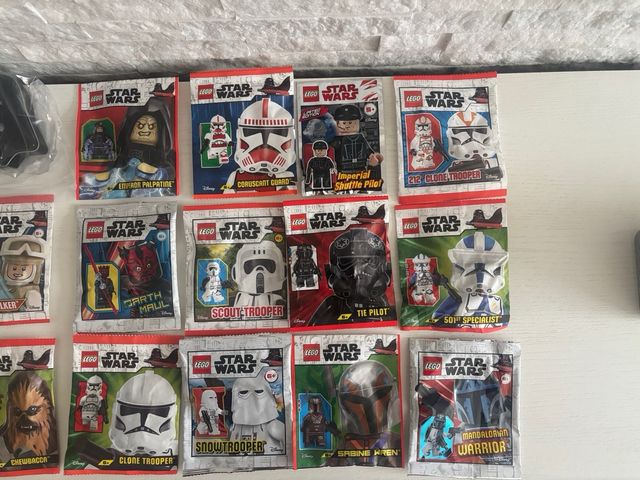 Lotto 16 Minifigures Lego Star Wars