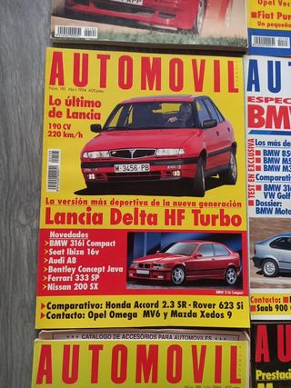 Revista Automóvil año 1994
