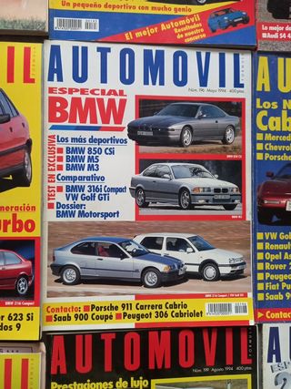 Revista Automóvil año 1994