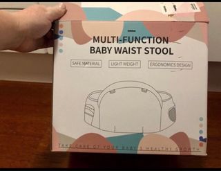 Mochila Portabebes con extras muy poco uso