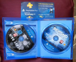 Heavy Rain&Beyond: Due anime Collection PS4 signed